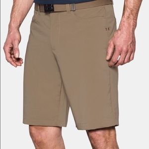 Under Armour Tech Golf Shorts Beige (W32)